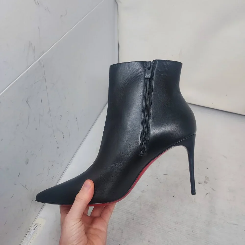 CHRISTIAN LOUBOUTIN Black So Kate Ankle Heel Boot - Picture 6 of 13